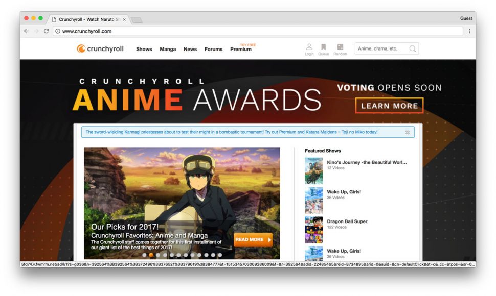 free apps to watch anime on iphone