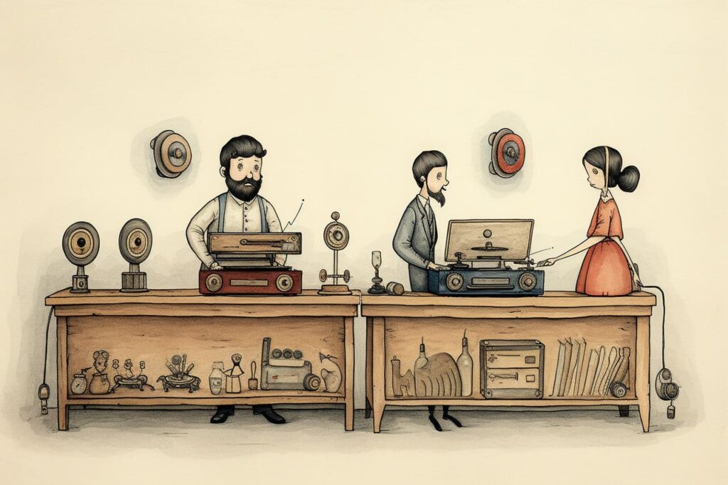 evolution of the record player